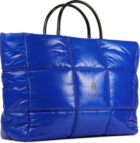 furla tas blauw|furla tassen.